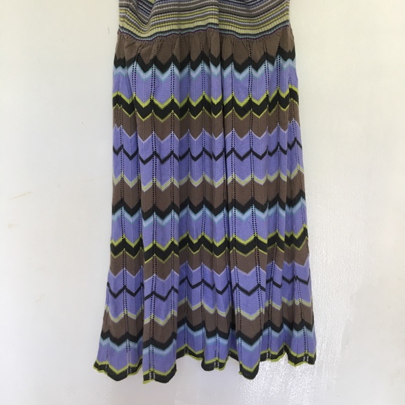 Free People • knit tank chevron striped sleeveless - Picture 4 of 8